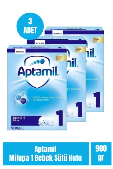 Aptamil Pronutra 1 Devam Sütü 900 gr 0-6 Ay 3 Adet