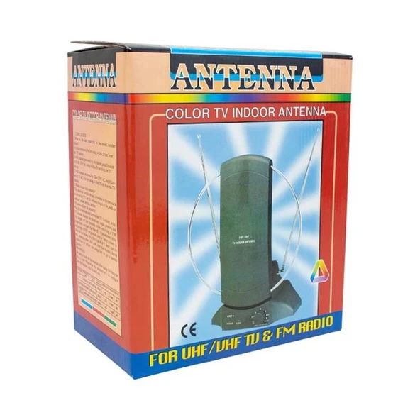 Powermaster Uhf-Vhf Renkli Elektrikli Tv & Fm Üstü Anten DT-101 - 3