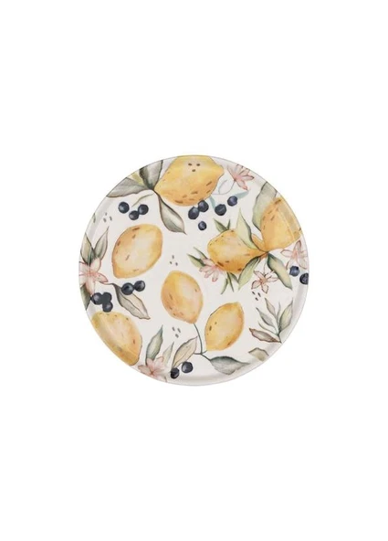 The Mia Limoncello Ayaklı Servis Tabağı 19 CM LMN016 - Resim 2