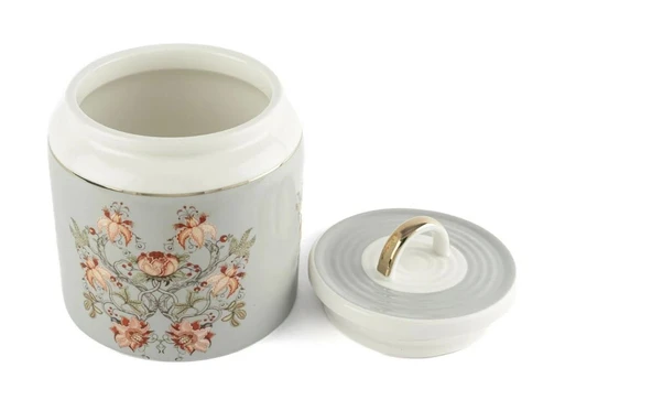 Mikasa Moor Mystic Floral 3lü Kavanoz Seti 13x16cm 900ml P366.106536 - 2