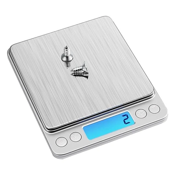 PowerMaster PM-14635 500 Gram Dijital Hassas Mutfak Terazisi (0.01 Gram Hassasiyet) - 2