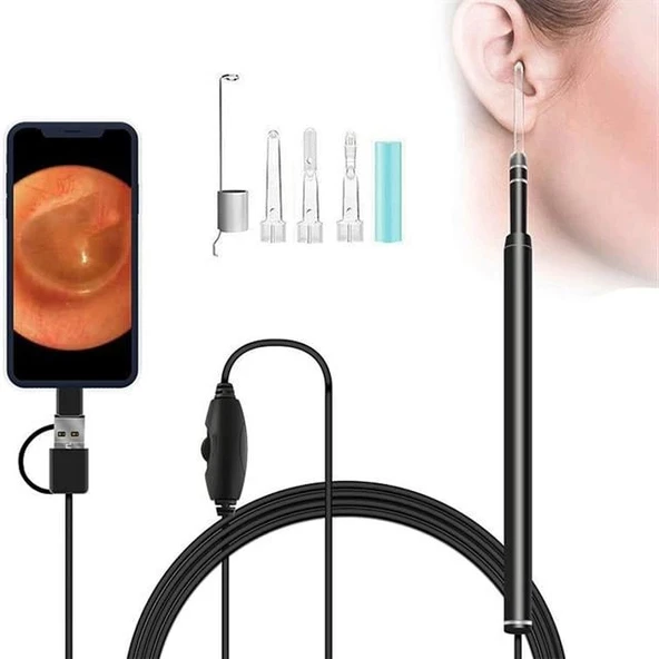 Powermaster PM-22161 3in1 USB Kulak Muayene Endoskop Kamera - Resim 3