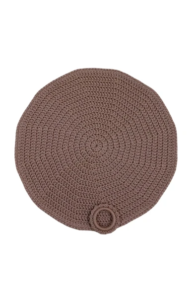 19 Parça Tam Set El Örgüsü Desenli Tasarım Supla Takımı Masa Dekorasyon - 2