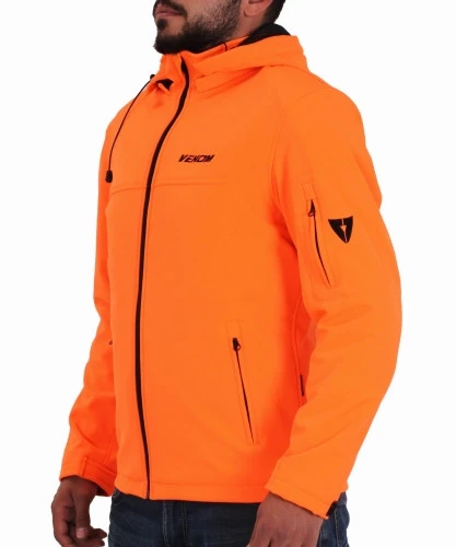 Venom Jaws Softshell Turuncu Motosiklet Montu - Resim 2