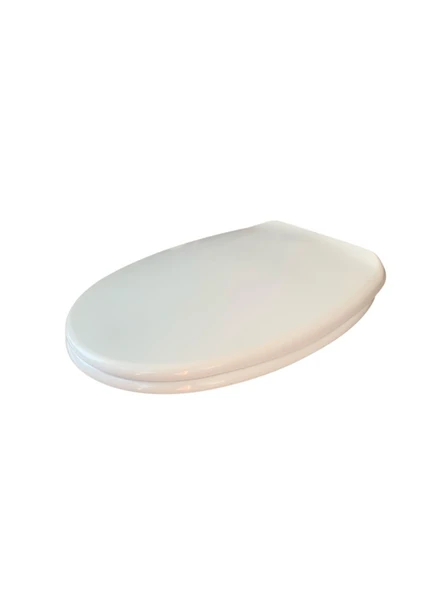 Plastik Akdeniz Soft Klozet Kapağı – Dayanıklı, Hijyenik, Kolay Montajlı, Standart Ölçü (44x35 cm) - Resim 4