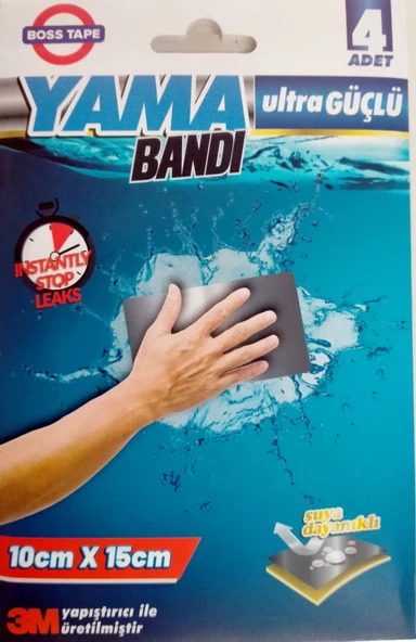 Grande Home Boos Tape Yama Bandı Ultra Güçlü 10cmX15cm