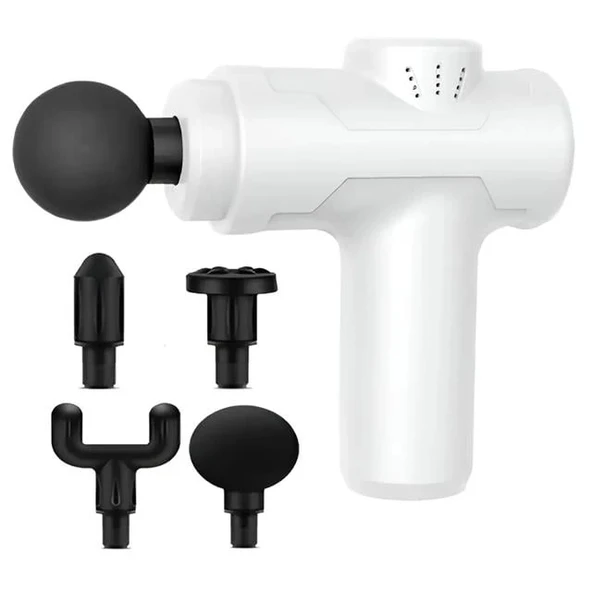 PowerMaster MINI-8211 Şarjlı Sporcu Koşucu Darbeli Titreşimli Masaj Aleti 6 Kademeli 2000mAh - 2