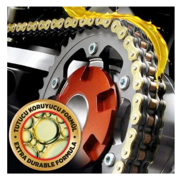 Zincir Yağlayıcı Sprey MOTORSİKLET BİSİKLET YAĞI - 400 ml - 2