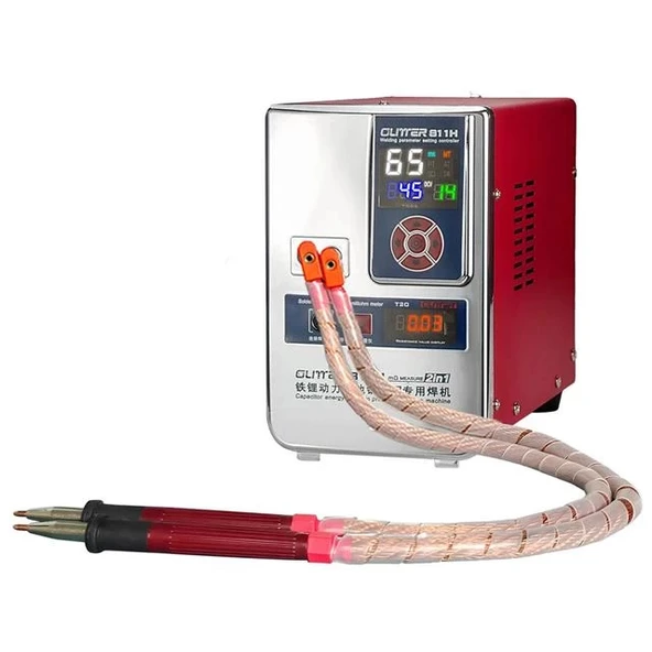 Glitter 811H Şarjlı Pil Profesyonel Bakır - Nikel Punta Kaynak Makinesi 36KW/42KW 7000A - 2