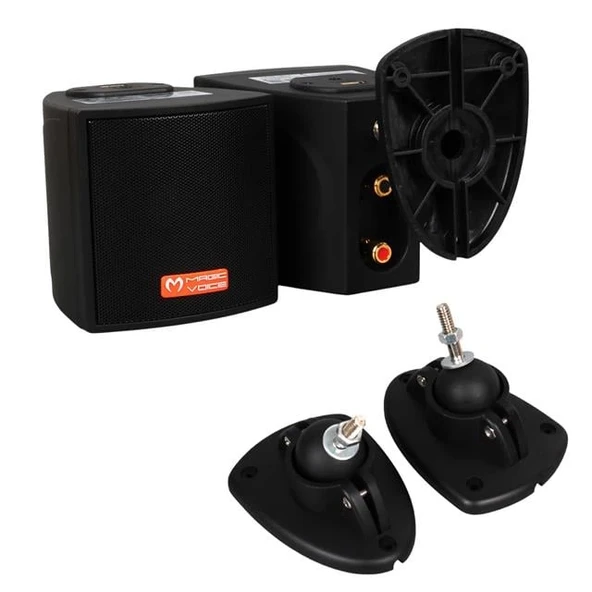 MagicVoice MV-18 30 Watt Hat Trafolu USB'li Sütun Hoparlör (2'li Takım) - 3