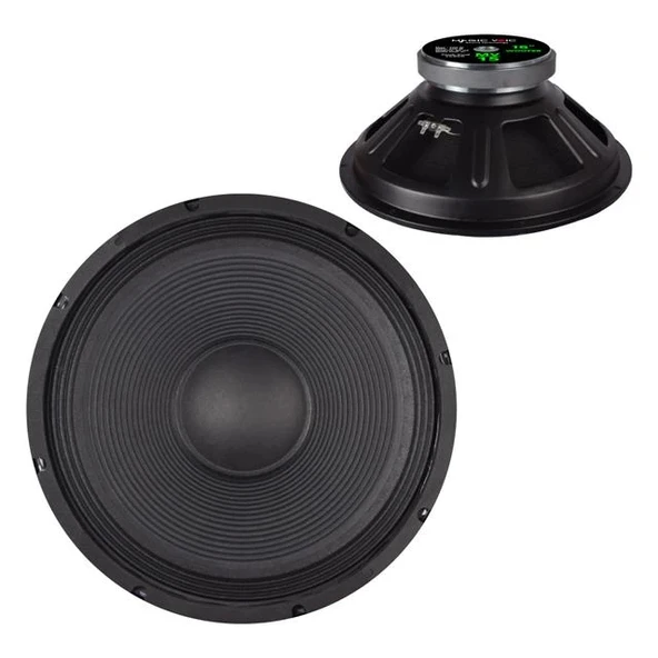 Magicvoice MV-15 Maks. 700 Watt / Rms 350 Watt 15” Siyah 38 Cm Woofer Yedek Hoparlör ürün görseli
