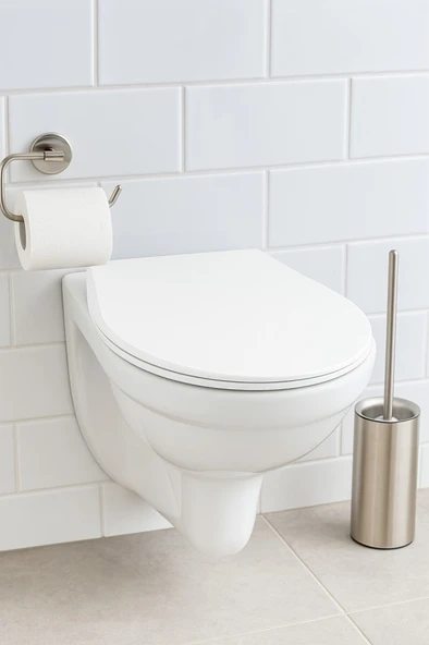 Plastik Akdeniz Soft Klozet Kapağı – Dayanıklı, Hijyenik, Kolay Montajlı, Standart Ölçü (44x35 cm) ürün görseli