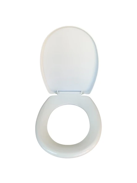 Plastik Akdeniz Soft Klozet Kapağı – Dayanıklı, Hijyenik, Kolay Montajlı, Standart Ölçü (44x35 cm) - Resim 2