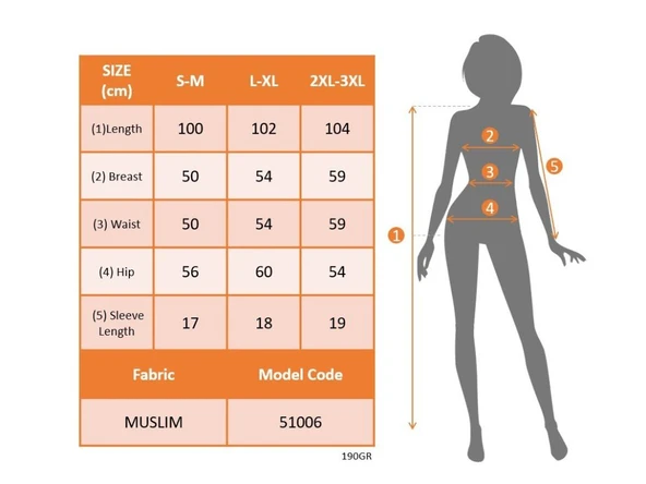 Kadın Kısa Kollu V Yakalı Düğmeli Müslim Kısa Elbise - Resim 5