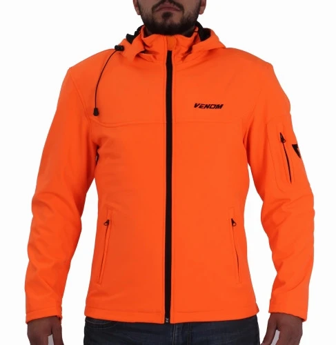 Venom Jaws Softshell Turuncu Motosiklet Montu ürün görseli