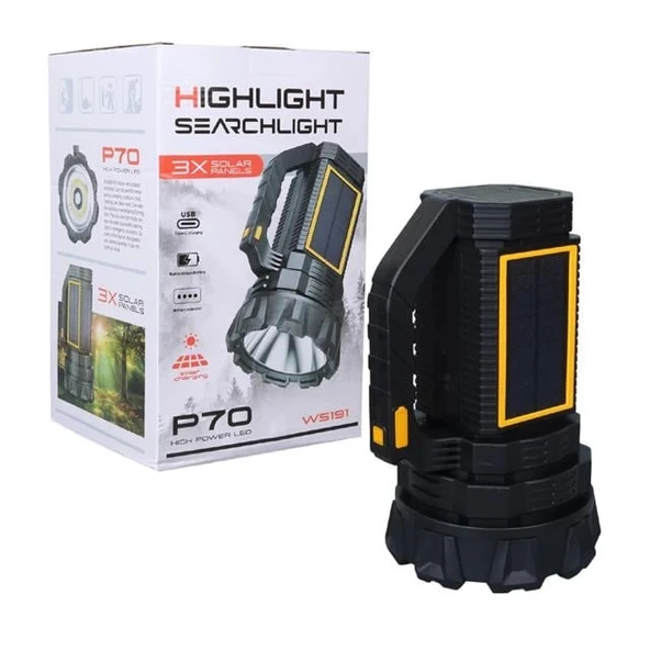 PowerMaster MX-W5191-P50 Solar Işıldak - Resim 4