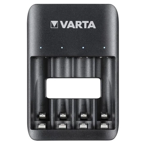 Varta Quattro Charger Type-C Girişli 4'lü AAA-AA NI-MH Pil Şarj Cihazı - Resim 2