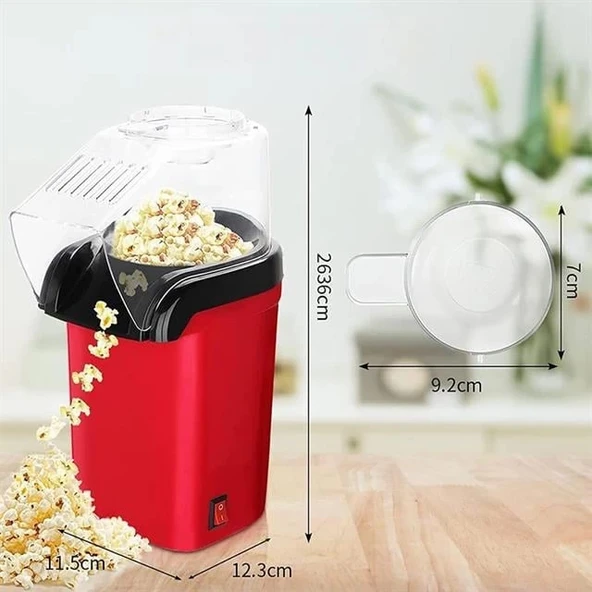 Premio PR-2024 Yağsız Mısır Patlatma Makinesi - Resim 5