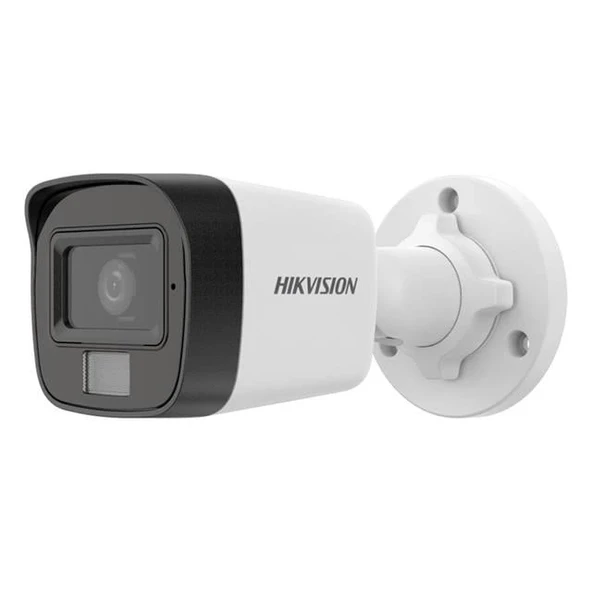 Hikvision 2 MP Smart Hybrid Light IR Bullet IP Network Kamera (DS-2CD1021G2-LIUF) ürün görseli 1