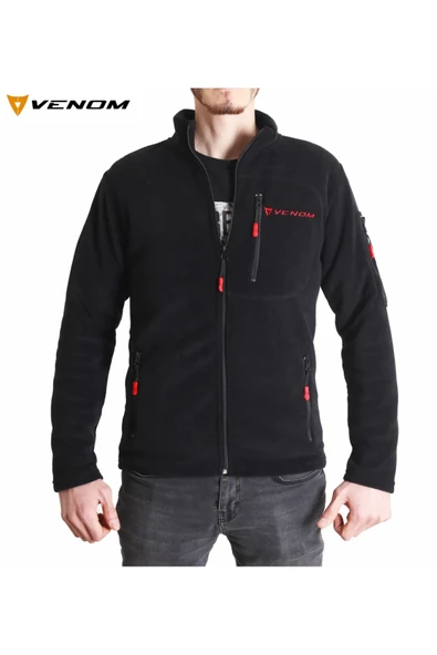 VENOM POLAR CEKET SİYAH ürün görseli