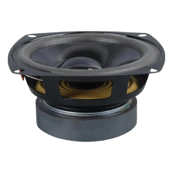 MagicVoice MV-SW4 4'' 10 CM 40 Watt 8 Ohm 94 DB Metal Yedek Hoparlör (105x105x55mm) - Resim 4