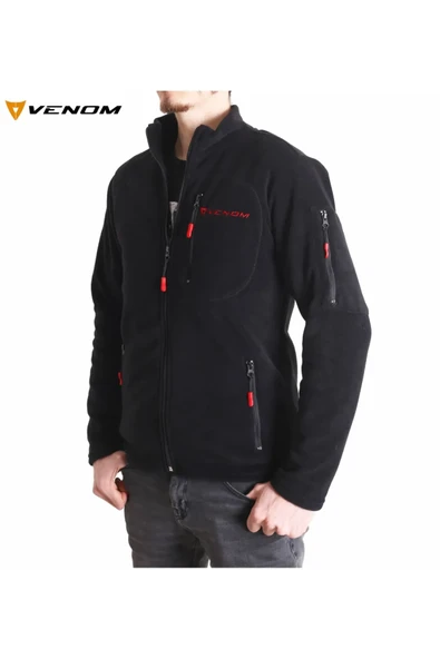 VENOM POLAR CEKET SİYAH - Resim 4
