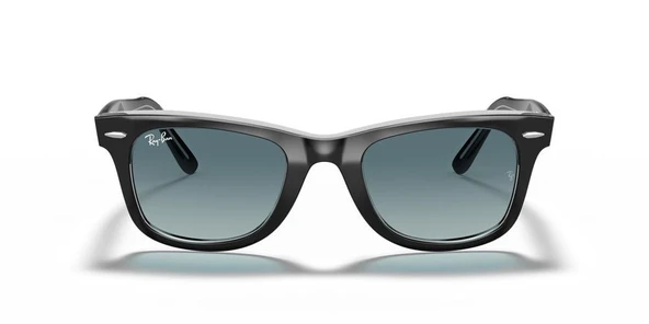 Ray-Ban Wayfarer 2140 12943M Black/Transparent-Blue Güneş Gözlüğü - Resim 2