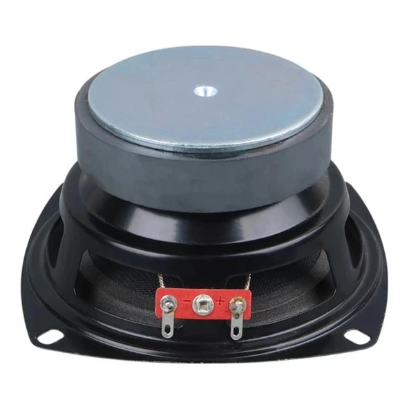 MagicVoice MV-SW4 4'' 10 CM 40 Watt 8 Ohm 94 DB Metal Yedek Hoparlör (105x105x55mm) - Resim 3