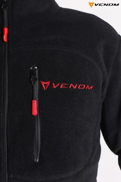 VENOM POLAR CEKET SİYAH - Resim 3