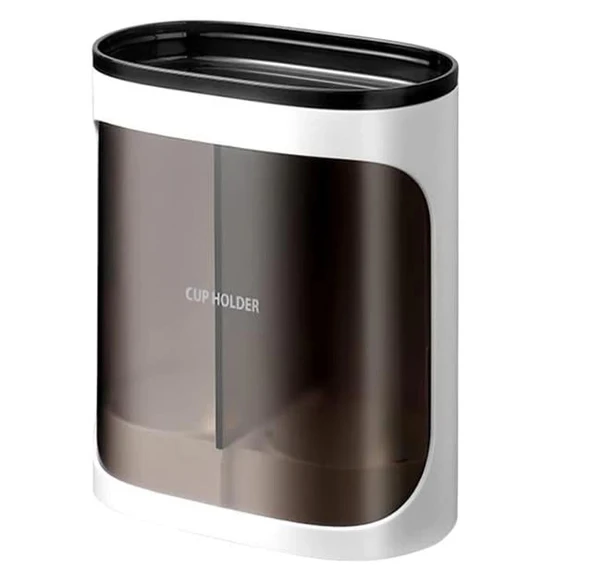 Sunup SN-27108 Kendinden Yapışkanlı Çiftli Plastik - Karton Bardak Dispenseri - 3