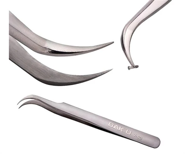Baku BK-T7-7-SA Eğri Uçlu Cımbız - 2