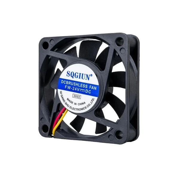PowerMaster IC-216A Fırçasız DC Fan 60X60X15mm 24 Volt 3 Pin (Seri 1) - 2