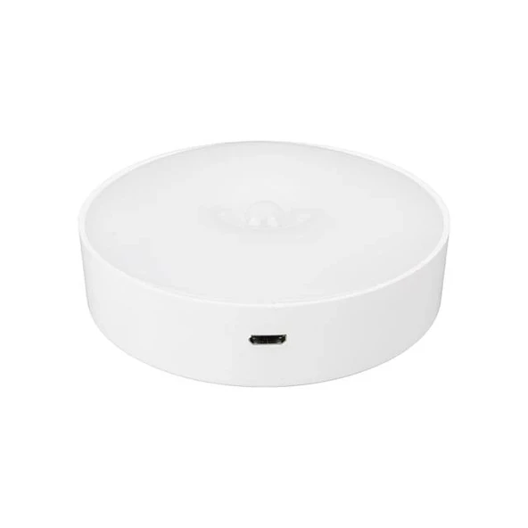 Ledx AL-XYD-02 Hareket Sensörlü Şarjlı Beyaz Dolap Led Aydınlatma Lambası 800mAh Micro-USB 6500K - 3