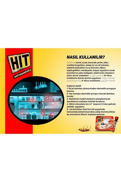20gr Hit Anti Hamamböceği Jeli Böcek Ilacı - 02/2026 - 10