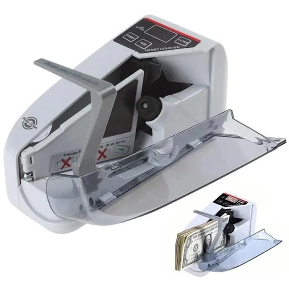 Powermaster PM-27184 Taşınabilir Dc 5v Mini Uv Işık Para Sayma Ve Kontrol Makinesi