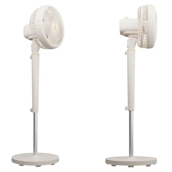 Everest Fan12 Dynabreeze 9'' 70 Watt 3 Hız Kademeli 2000RPM Çift Motorlu Vantilatör Krem Gold - 3