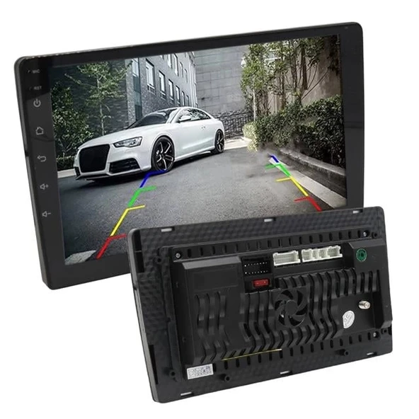 Carstar SLXF-A133 9'' Android Dokunmatik Multimedia Oto Teyp 4Gb Ram 64Gb Hafıza Qled HD Wifi GPS FM-AM Geri Görüş Kamer - 2