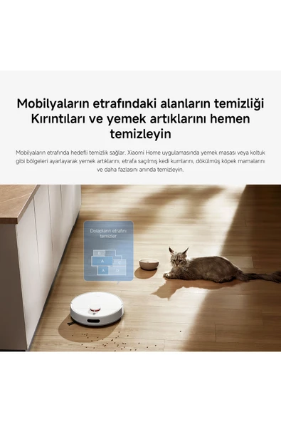 Xiaomi Robot Vacuum H40 Robot Süpürge White - 9