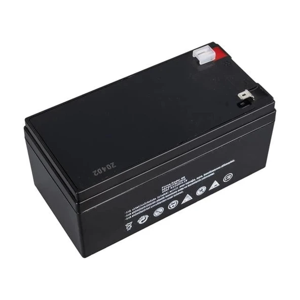 ATEX AX12-3.2 12 Volt - 3.2 Amper Bakımsız Kuru Akü (134x70x60 mm) - Resim 2