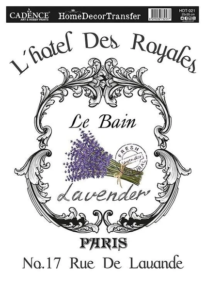 Cadence HDT-21 Home Dekor Transfer ürün görseli