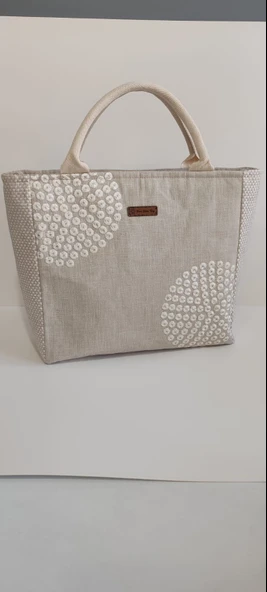 NAKIŞLI KOTON BAG - 1