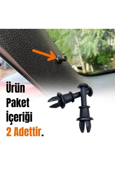Arka Bagaj Kapağı Pandizot Askı Pimi Skoda Octavia 2013-22 1M6867574A 2 Adet