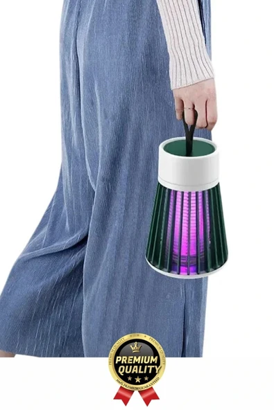Yeni Üretim Sessiz Verimli 6 Uv Işık Elektrikli Şarjlı Böcek Sinek Sivrisinek Haşere Öldürücü Lamba - 3