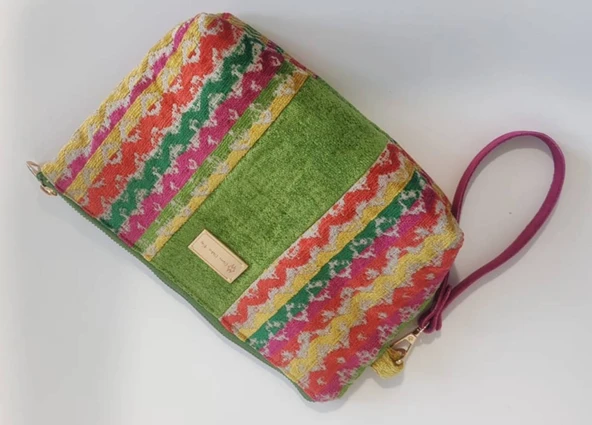 İTALYAN CLUTCH BAG (YEŞİL) - 1