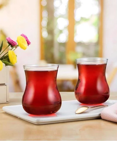 Paşabahçe semaver çay bardak - 6 lı çay bardağı 285cc 42801 - 2