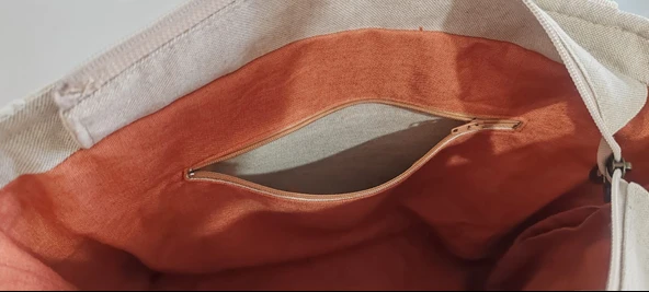 NAKIŞLI KOTON BAG - 7