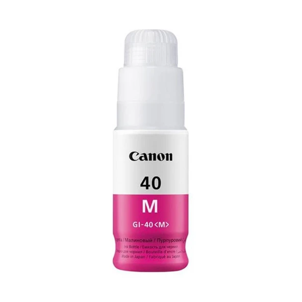 Canon GI-40M Magenta Kırmızı Şişe Mürekkep G6040-G5040 ürün görseli