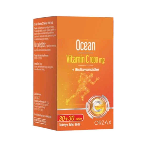 Ocean Vitamin C 1000 mg 60 Tablet Avantajlı - 1