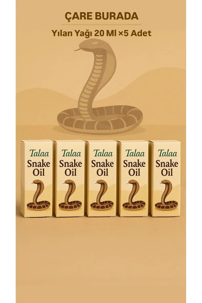 Yılan Yağı 20 Ml ×5 Adet ürün görseli
