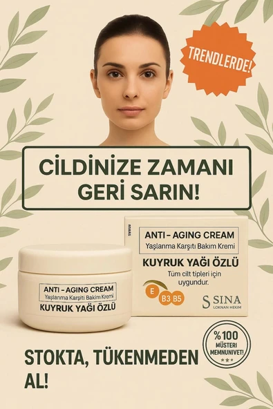 Yaşlanma karşıtı kuyruk yağı kremi 100 ml ürün görseli